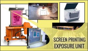 Different Screen Printer Exposure Units from new to old models